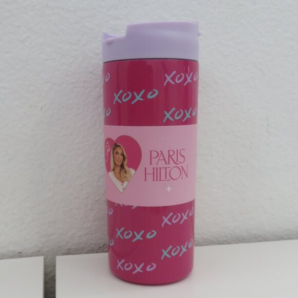 Paris Hilton XOXO Insulated Tumbler mug 18oz - Picture 1 of 5